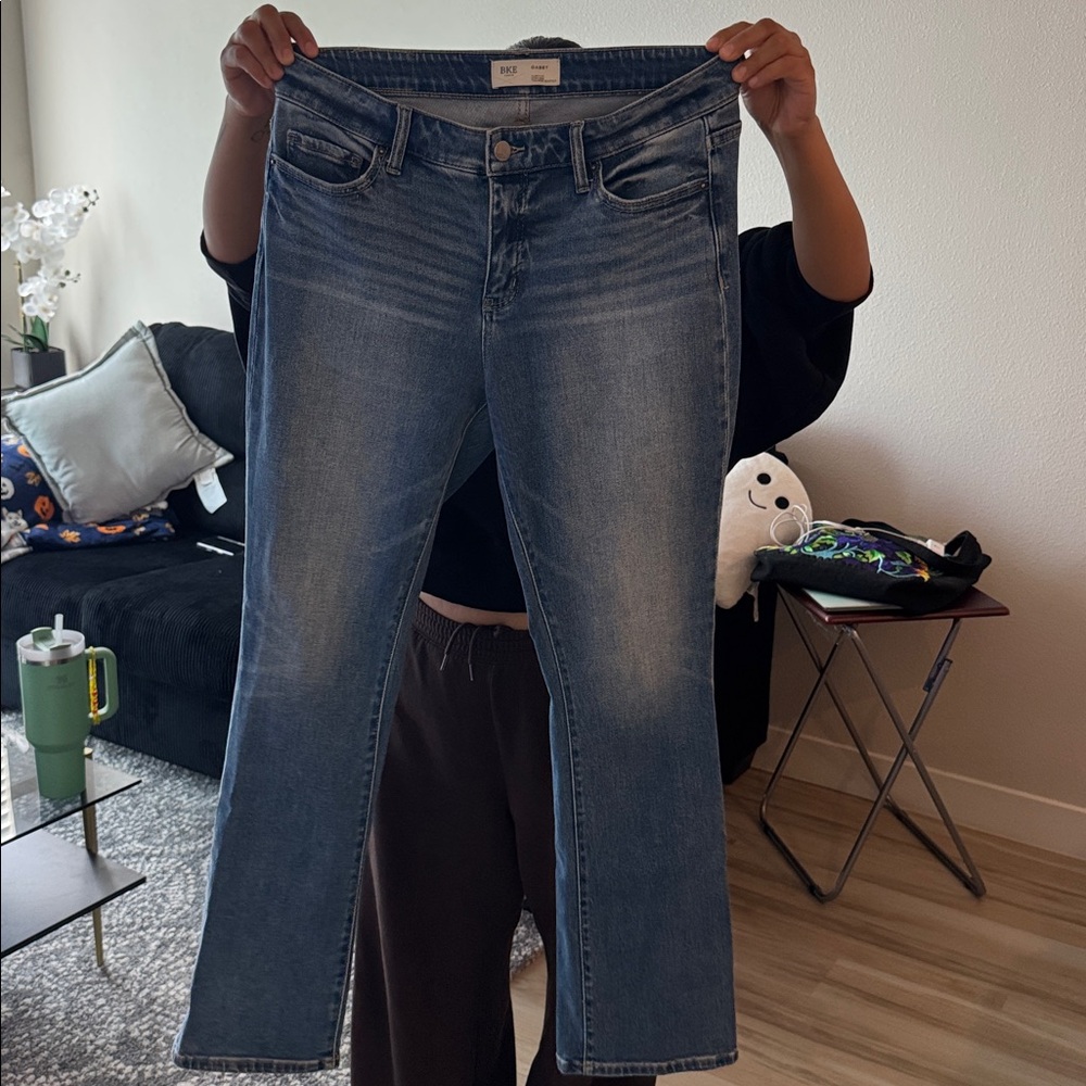 BKE Women's Boot Cut Jeans - Blue